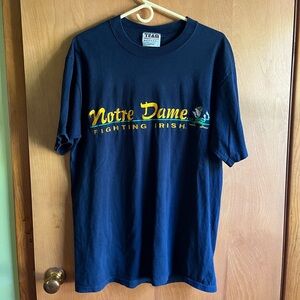 Vintage Notre Dame Unisex T shirt